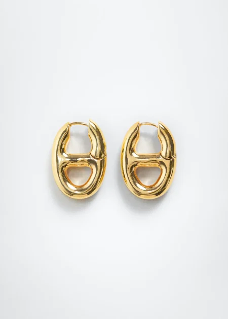 Long crystal earrings